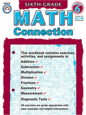 cover image of Math Connection<sup>TM</sup>, Grade 6